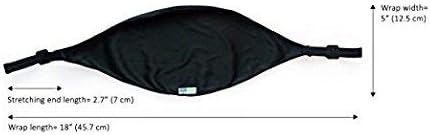 Eyeseals 4.0 Sleep Mask – Charcoal – Moisturizing Eye Masks for Sleep, Keep Dry Air Out and Moisture in – Latex-Free Eye Mask Great for CPAP Users