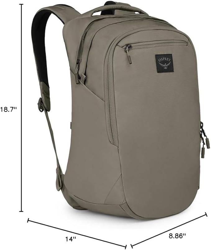 Osprey Aoede 21L Commuter Airspeed Backpack, Tan Concrete