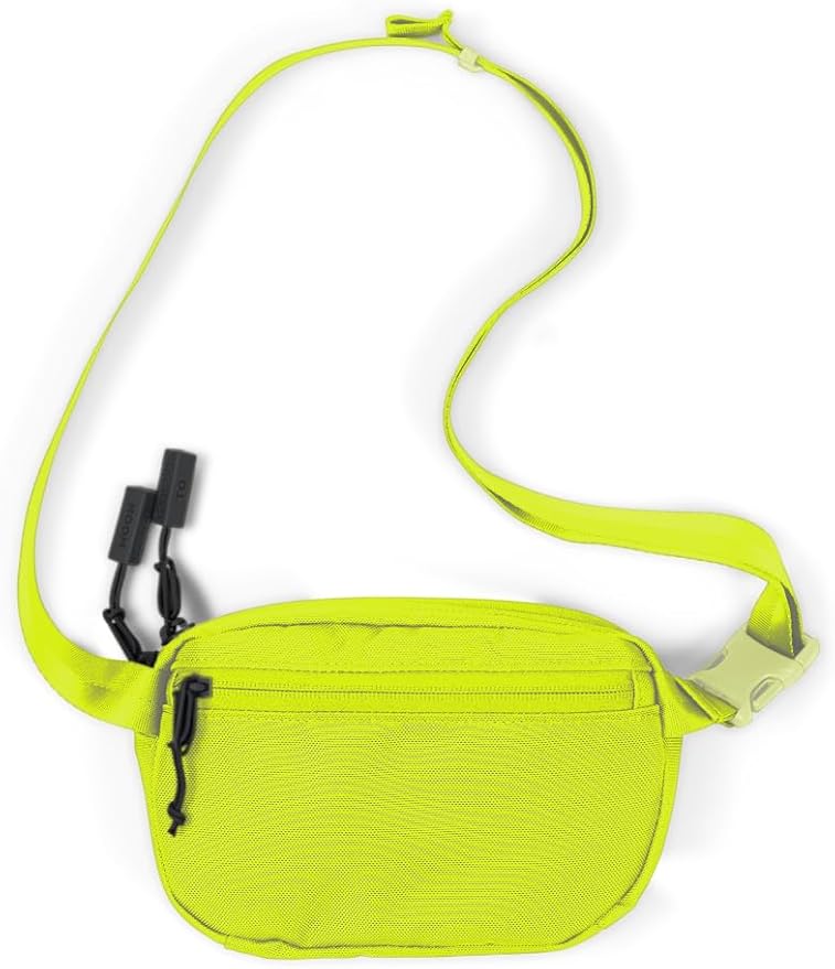 Baboon to the Moon Fanny Pack - Trendy, Compact, Water-Repellent Waist Bag in Multiple Colors and Sizes for Men and Women (Bliss, Mini (1.5L))