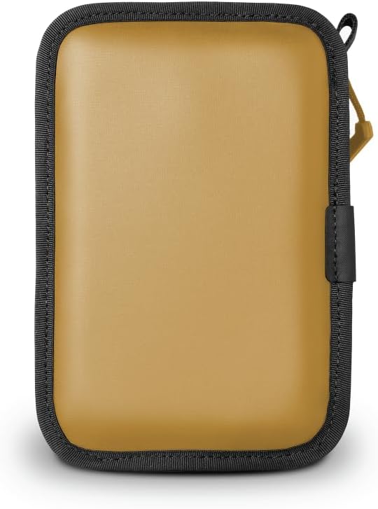 WANDRD Memory Card Case - Durable SD, Micro SD Card Holder for Creators | Camera Accessories & Electronics Organizer for Travel (Dallol Yellow)