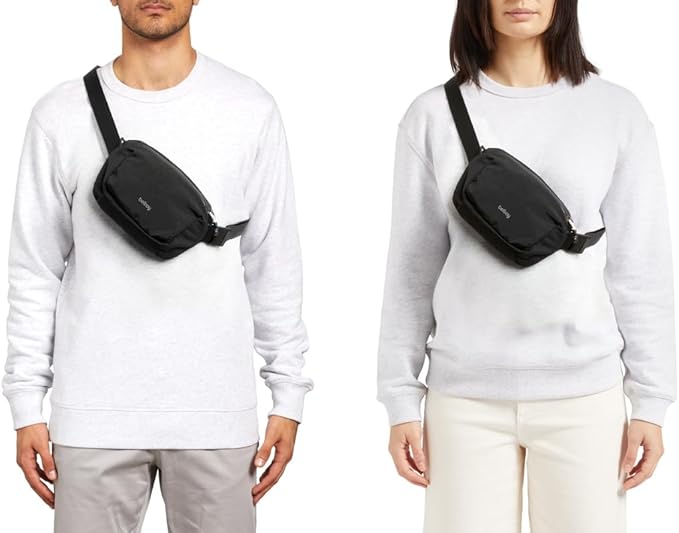 Bellroy Lite Belt Bag (versatile crossbody bag, fanny pack) - Black