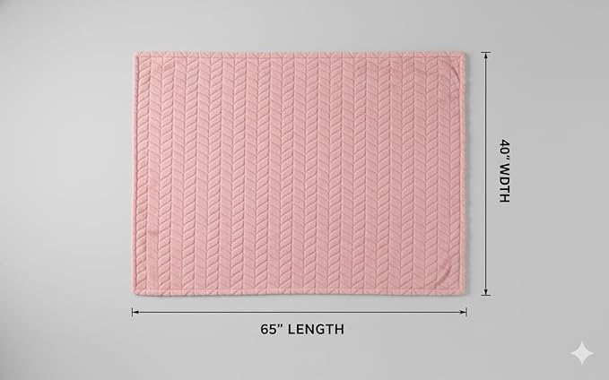 EverSnug Premium Travel Blanket Pillow - Soft 2 in 1 Airplane Blanket with Soft Bag Pillowcase, Hand Luggage Sleeve and Backpack Clip (Light Pink)