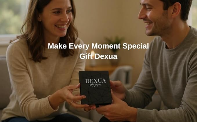 Mens Wallet, Genuine Leather Trifold Wallet with Pop-Up Card Holder, RFID Blocking, Card Slots, Cash & Coin Compartments, Magnetic Closure, Christmas Gift Ready Gift Box Included