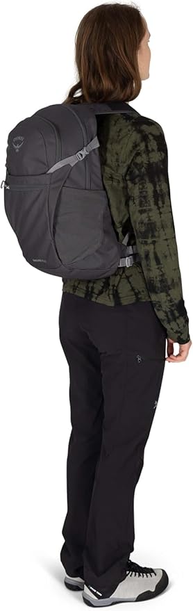 Osprey Daylite Plus Commuter Backpack – Lightweight, Everyday Pack with Laptop Sleeve and Water Bottle Pockets – Ideal for Work, School, and Travel with Versatile Storage Options, Wave Blue