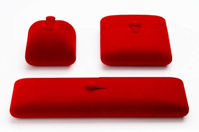 Oirlv Multifunctional Jewelry Box Velvet Pendant Necklace Gift Box Storage Case