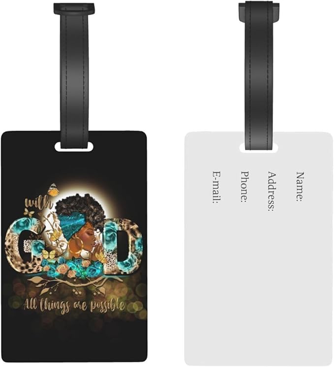 Travel Suitcase Protector African American Girl Elastic Protective Washable Luggage Cover With Concealed Zipper Suitable For 18-32 Inch(XL (for 29-32 inch luggage))