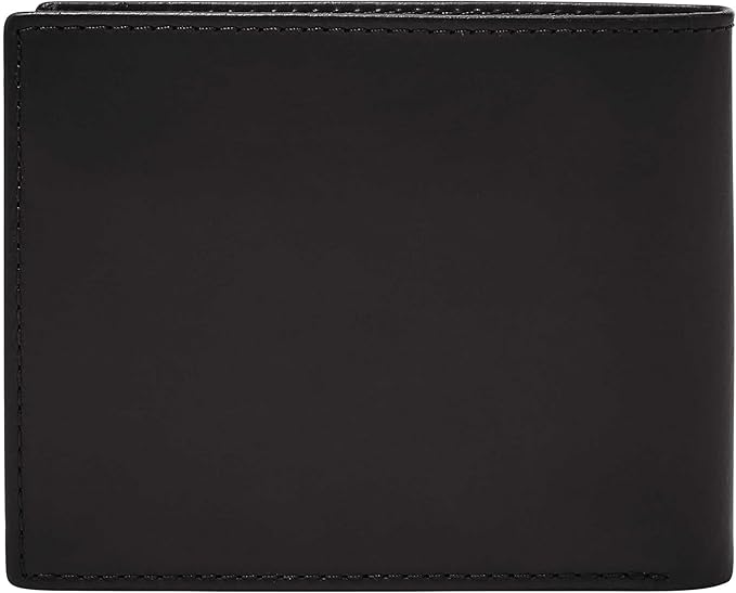 Fossil Men's Derrick Leather RFID-Blocking Bifold with Coin Pocket Wallet
