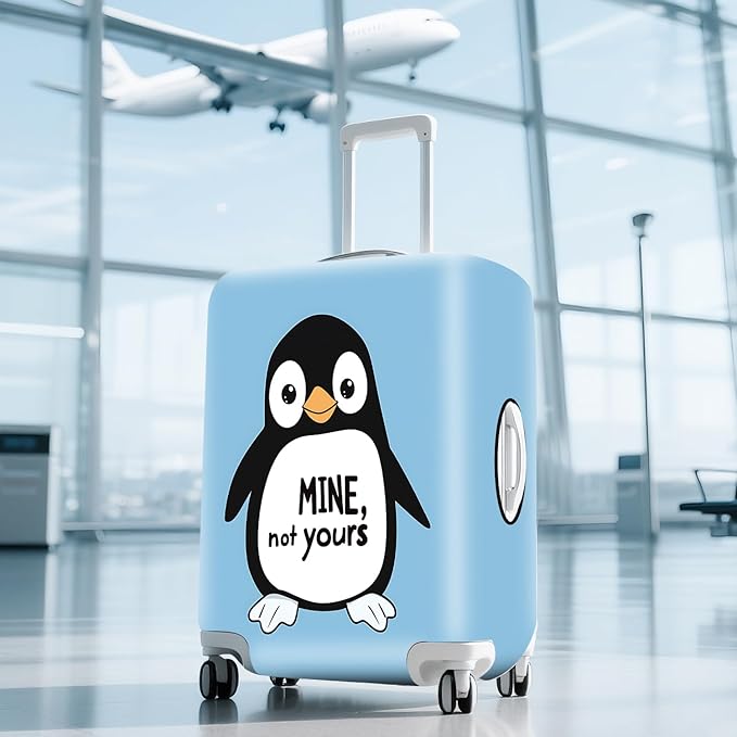 ANNA QUEEN Travel Luggage Cover Suitcase Protector Suitcase Cover Anti-Scratch,Stretchable Bag Cover Washable Durable Polyester