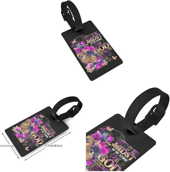 Travel Suitcase Protector Light skin african american Elastic Protective Washable Luggage Cover With Concealed Zipper Suitable For 18-32 Inch (M (for 22--24 inch luggage))