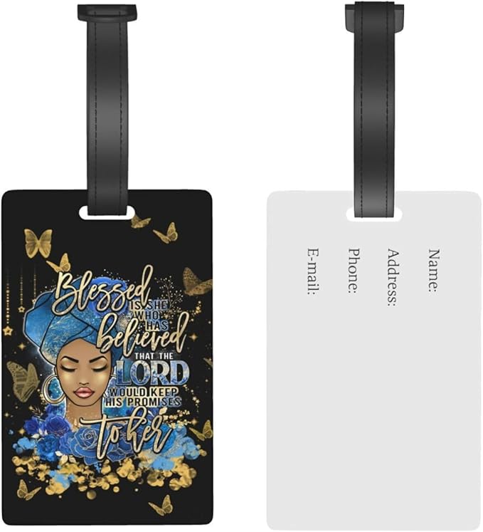 Travel Suitcase Protector African American Girl Elastic Protective Washable Luggage Cover With Concealed Zipper Suitable For 18-32 Inch(L (for 25-28 inch luggage))