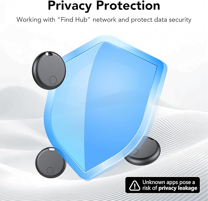 Air Tracker Tag for Android 4 Pack(NOT iOS or Huawei), Bluetooth Tracker Android Item Finder Smart Tracker Luggage Tags, GPS Locator Device for Keys, Wallet,Bike, No Monthly Fee Smart Tag