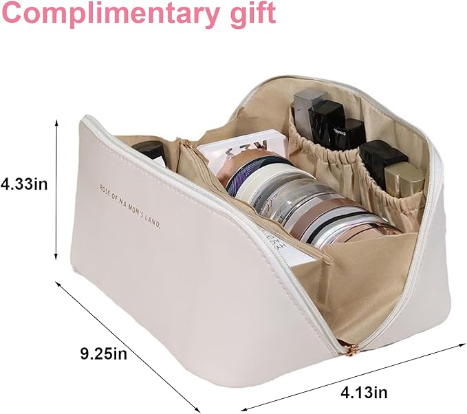 TOPACK Rolling Makeup Case,Professional Cosmetology Case on Wheels,Large Cosmetic Organizer Train Case,Makeup Travel Case with Draws & Swivel wheels Nail Tech Salon Storage Traveling Cart Trunk,Silver