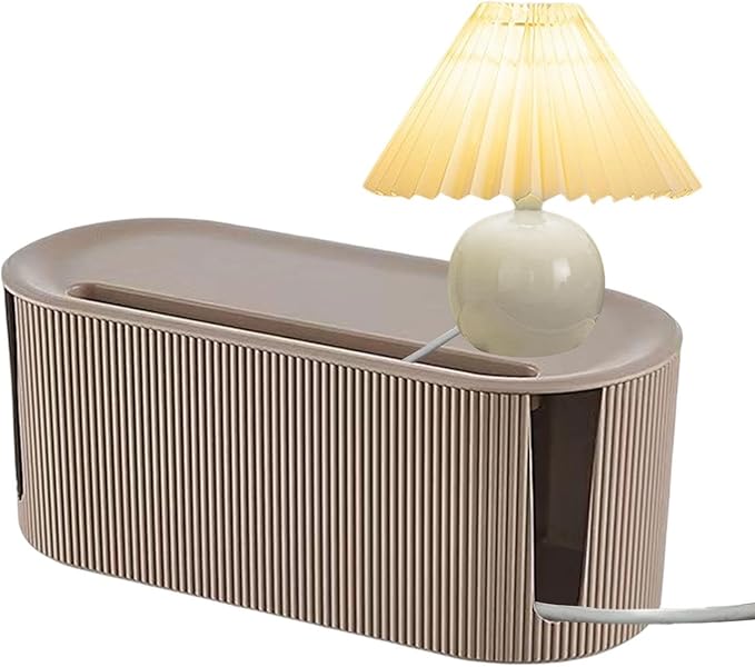 Cable Storage Box | Cable Management Case Socket Organizer - Management Box Organizer for Living Room Bedroom Meeting Room