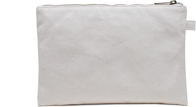Zipper Pouch Storage Bag Simple and Stylish Women's Cosmetic and Travel Bag (Beige-basic-2)