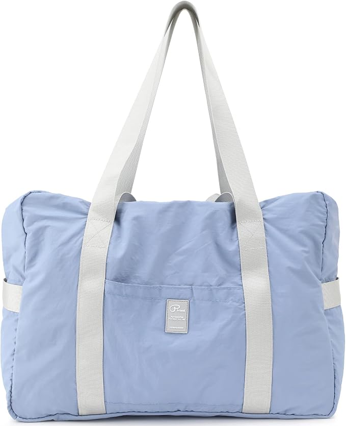 VanFn Foldable Travel Duffel Bag, Sports Duffels Gym Bag, Rainproof Nylon Totes, Sports Shoulder Handbag, Lightweight Duffle Bags For Women & Men, Outdoor Weekend Bag, P.Travel Series