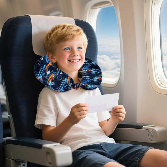 Kids Luggage for Boys and Girls, Cute Dinosaur Unicorn Rolling Wheels Suitcase for Toddler Children