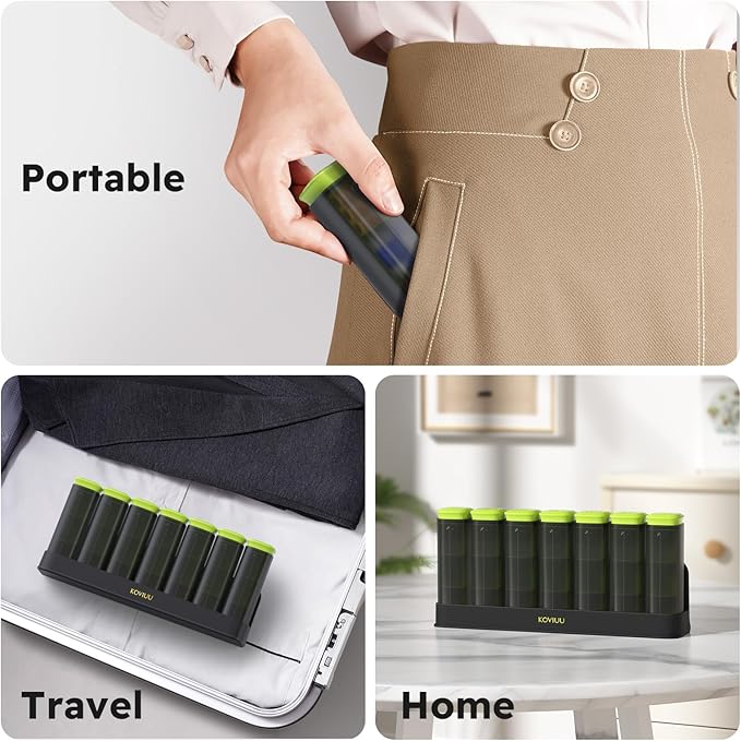 Weekly Pill Organizer 3X a Day, Detachable Pill Box 7 Day, Large 3 Times Daily Pill Case, Travel Pill Container Holder, Week Medication Dispenser Pillbox for Vitamin Supplement Medicine, Green