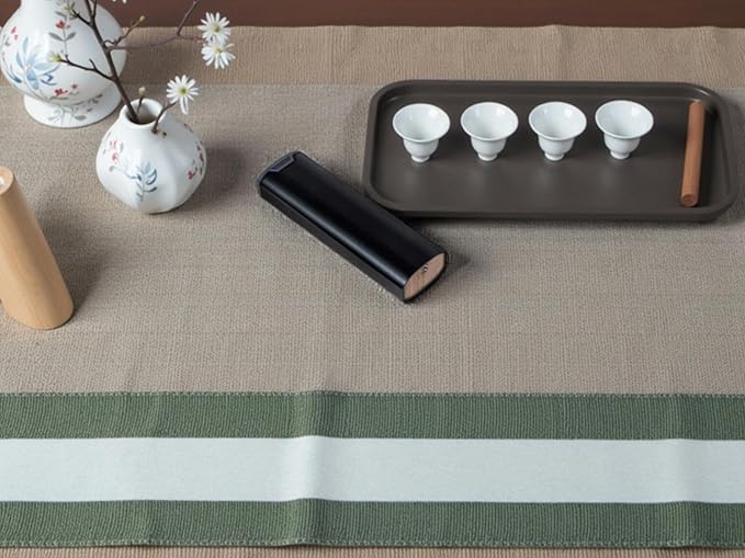 7 Day Pills Organizer Stylish Aluminum and Wood Weekly Pill Box for Medicine, Vitamins, and Supplements. Sleek, Durable & Compact Travel Case. (Black)