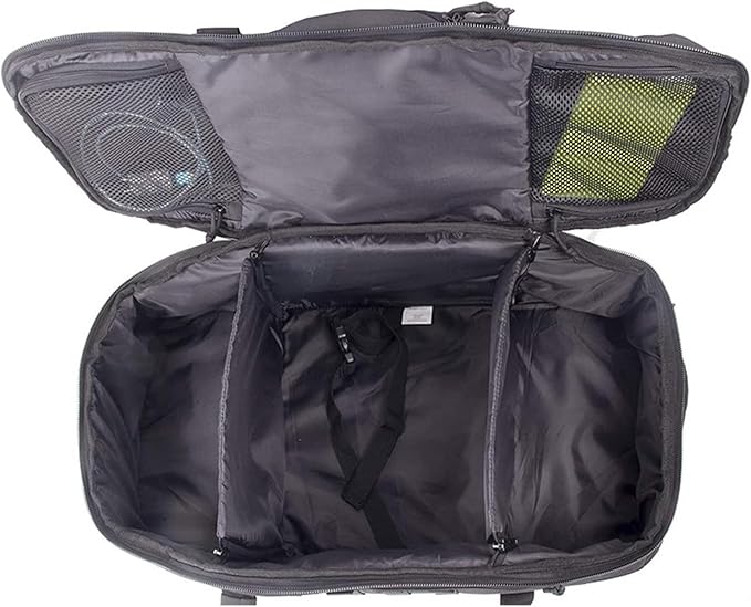 Greencity Travel Duffel Bag for Weekend Overnight Bag Waterproof Small Large for Men Women 30L 45L 85L Black