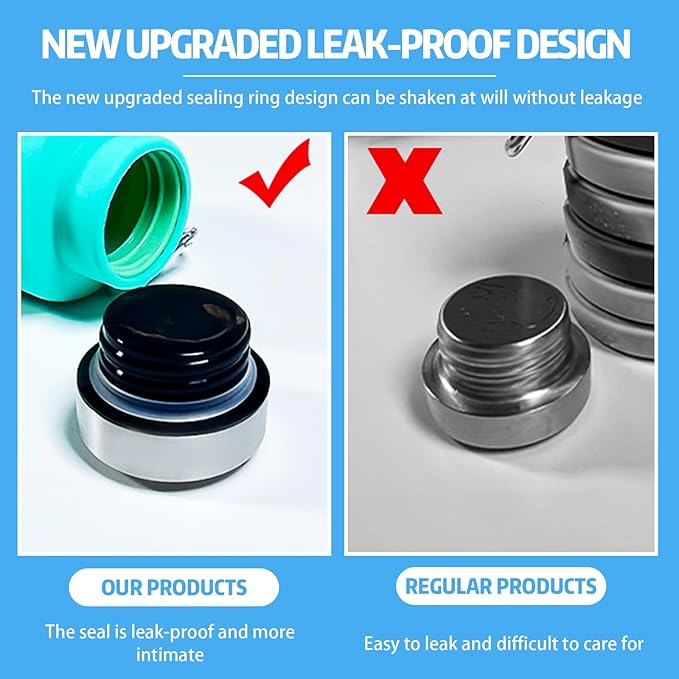 Collapsible Water Bottle,16oz Capacity Portable Reusable Silicone Water Bottle,Leak-proof,with buckle,foldable storage,Lightweight Durable for Fitness,Cycling,Sports,Camping,Hiking (Black+Green)