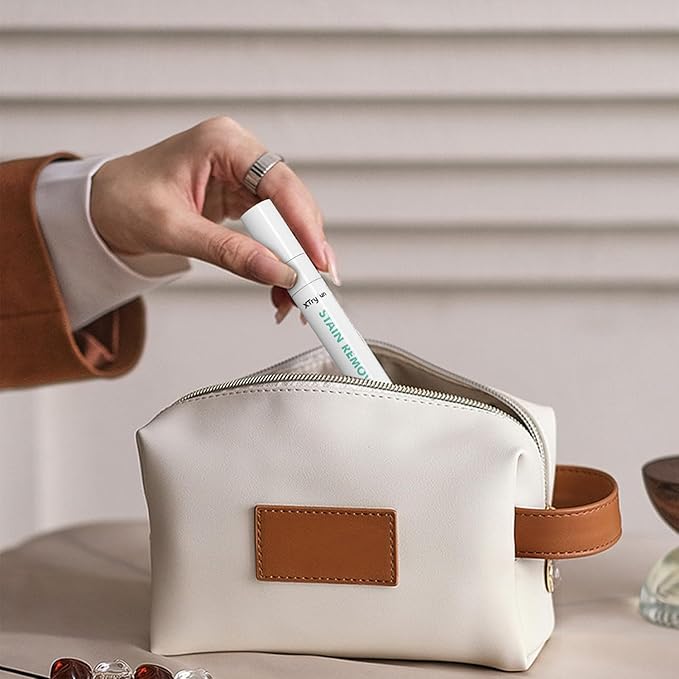 Stain Remover Pen for Clothes, Portable & Safe Stain Sticks, Instant Travel Stains Remover for Cleaning Spot, Like Juice, Food, Ketchup, Ink and Even Blood - 4 Count