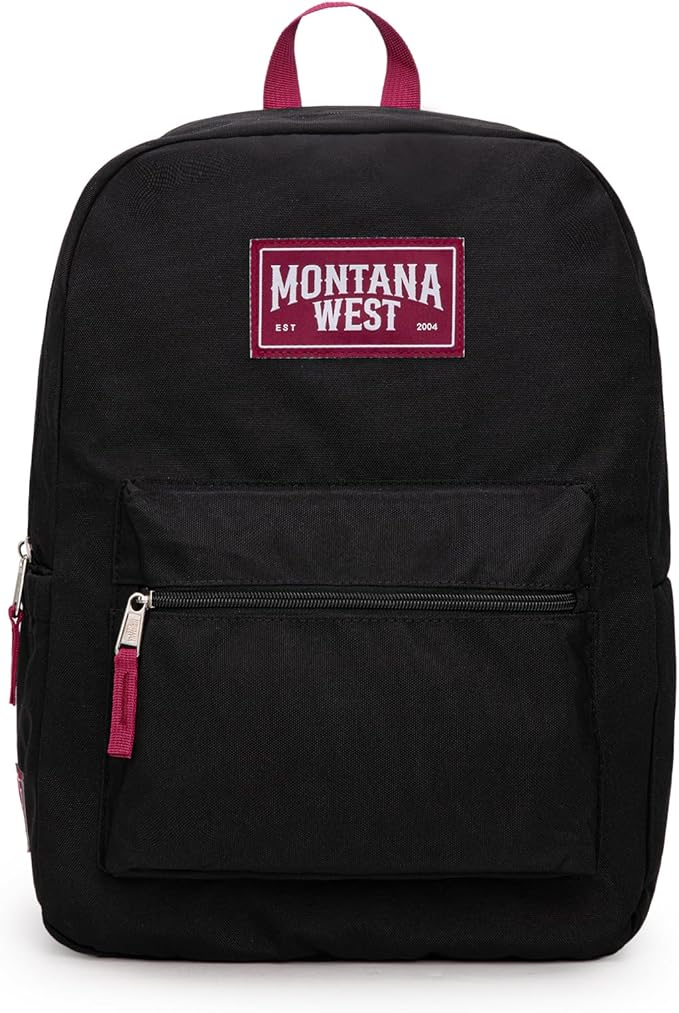 Montana West School Backpack for Women Men Lightweight College Bookbag Casual Daypack Backpacks for Commute & Travel