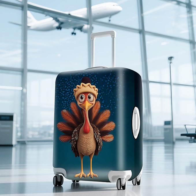 ANNA QUEEN Travel Luggage Cover Suitcase Protector Suitcase Cover Anti-Scratch,Stretchable Luggage Travel Bag Cover Washable