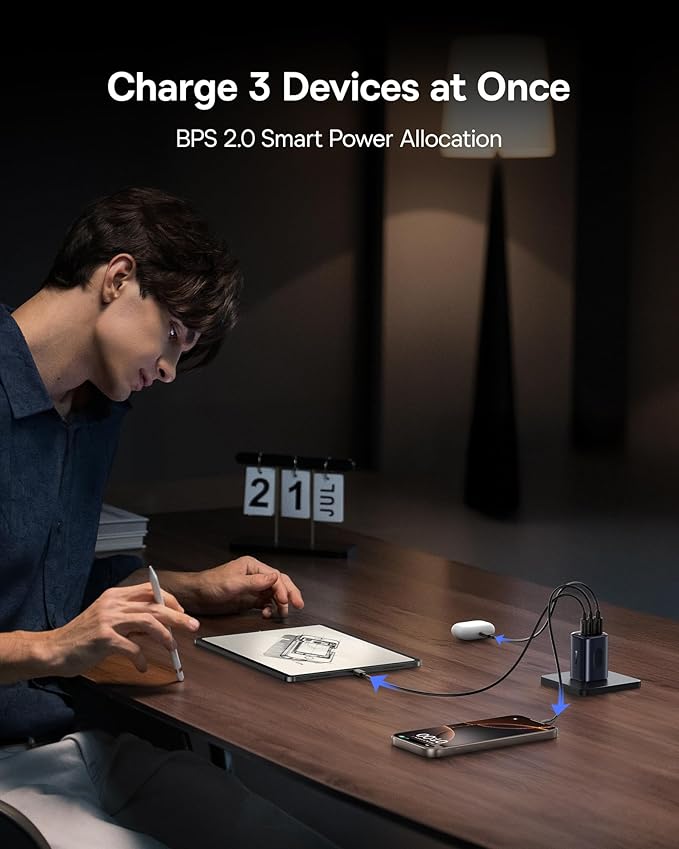 Baseus 4G WiFi Hotspot Power Bank & 67W 3 Ports USB C Charger