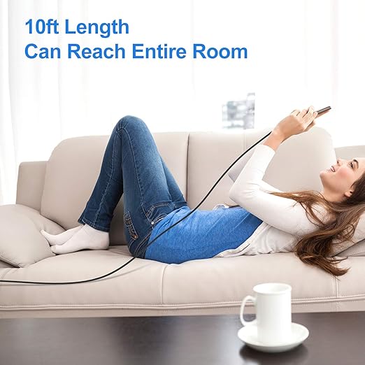 Durcord 2Pack 10ft USB C to USB C Cable, 100W Fast Charging, Compatible with iPhone 15 Pro/Plus/Max, Android/Phone/Pad, Red