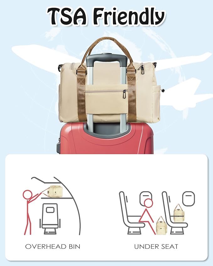 Travel Bag, Birthday Gifts, Duffel Bag, Personalized Weekender Bag, Monogram Overnight Bag Gift for women,Birthday Gifts Personalized Gifts Bridesmaid Gifts