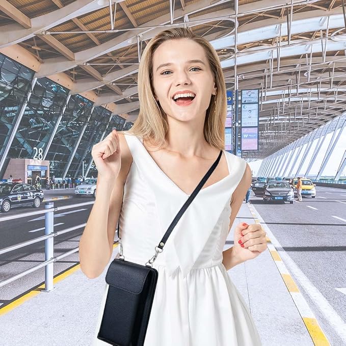 Passport Holder for Travel,Passport Holder & Neck Wallet with RFID Blocking,Hidden Neck Pouch for Travel- Holds Passports, Cards, Tickets, ID, Cash