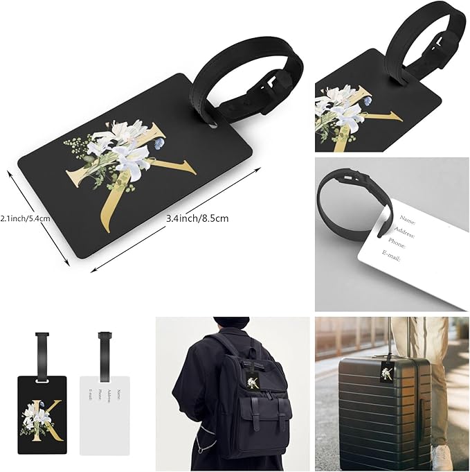 Decorative K Suitcase Protectors Elastic Washable Luggage Covers With Concealed Zippers For 18-32 Inch Luggage (Size S: Fits 18-21 Inch)