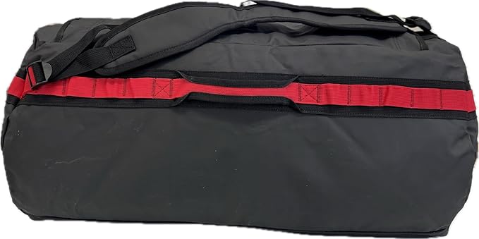 Element Equipment Trailhead Duffel Bag Shoulder Straps Waterproof Black/Red Medium