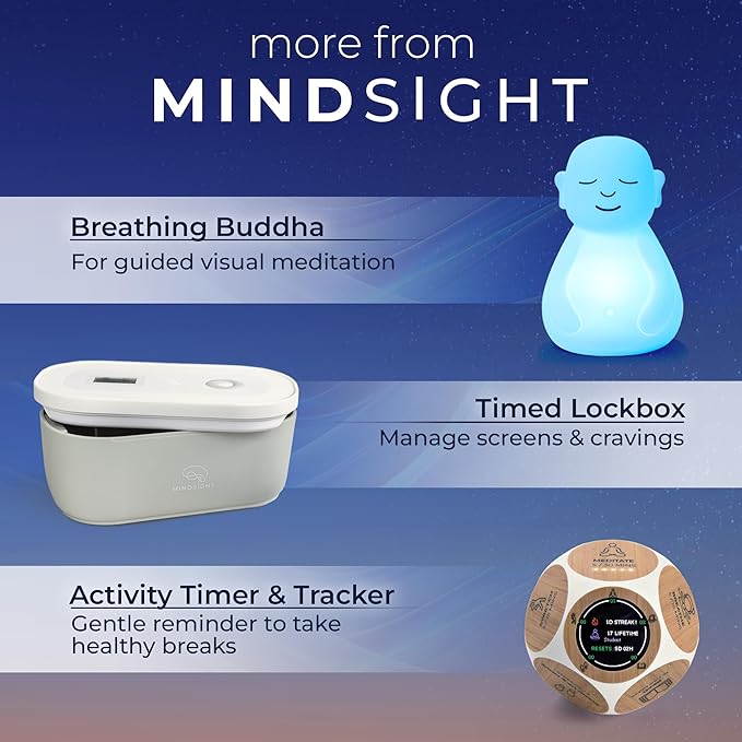 Mindsight DriftBand Sleep Mask with Bluetooth Headphones | Blackout Eye Mask with Memory Foam | Breathable Plush Fabric | Ultra-Thin Adjustable Speakers | Built for Sleep & Travel | Spot Clean Only