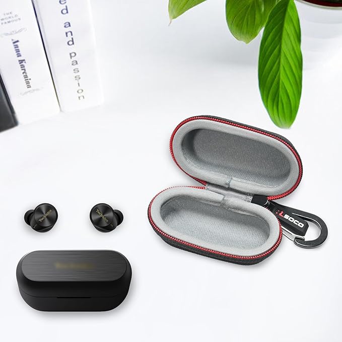 RLSOCO Hard Case for Technics EAH-AZ100/EAH-AZ80/EAH-AZ60 Premium Hi-Fi True Wireless Bluetooth Earbuds (Case Only)