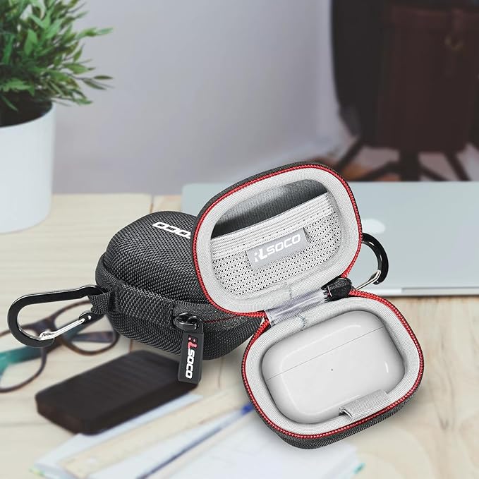 RLSOCO Hard Case for Apple AirPods Pro 3 Wireless Earbuds (Case Only)