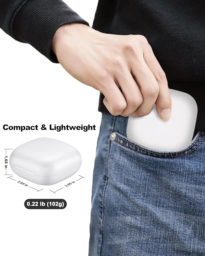 Charging Case Replacement for Powerbeats Pro: Beats Earbuds Charger Case with Bluetooth Pairing Sync Button, 700mAh Battery, Earbuds Not Included