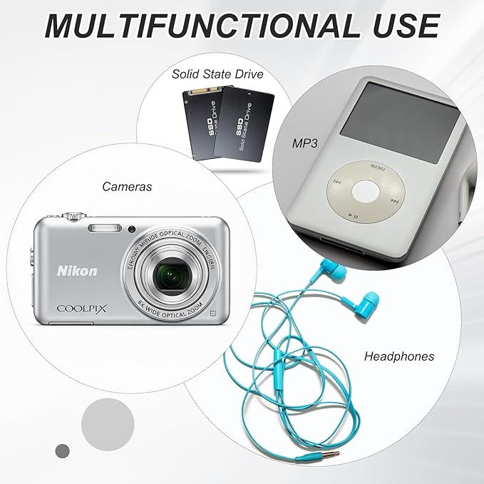 PATIKIL 4.5" x 3.2" Hard Drive Disk Case, 5Pcs Plastic Hard Disk Storage Box Portable Anti-Static Case for 2.5" External SSD HDD, Green