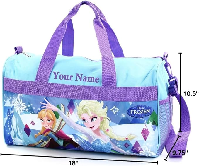 Personalized Licensed Kids Duffel Bag -Frozen