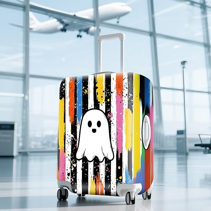 ANNA QUEEN Travel Luggage Cover Suitcase Protector Suitcase Cover Anti-Scratch,Stretchable Luggage Travel Bag Cover Washable