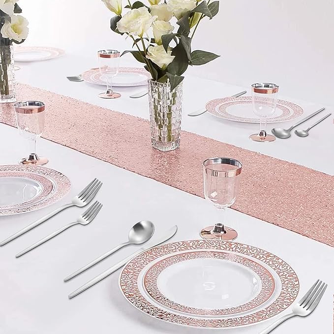 Matte Silverware Set, VANVRO 60-Piece Stainless Steel Flatware Set, Satin Finish tableware Cutlery Set, Service for 12, Home and Restaurant, Dishwasher Safe