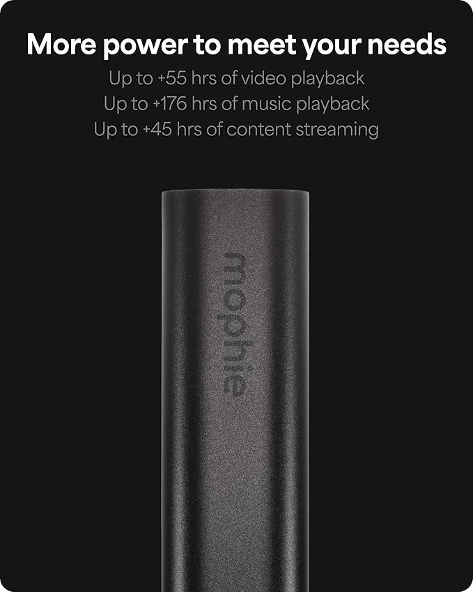 Mophie Powerstation Fast 10,000mAh Power Bank | Faster Charging | 30W, Multi-Device