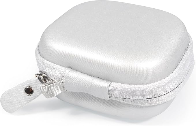 getgear case for Btootos A90 Wireless Earbuds with Noise Cancelling Mic LED Display (White)