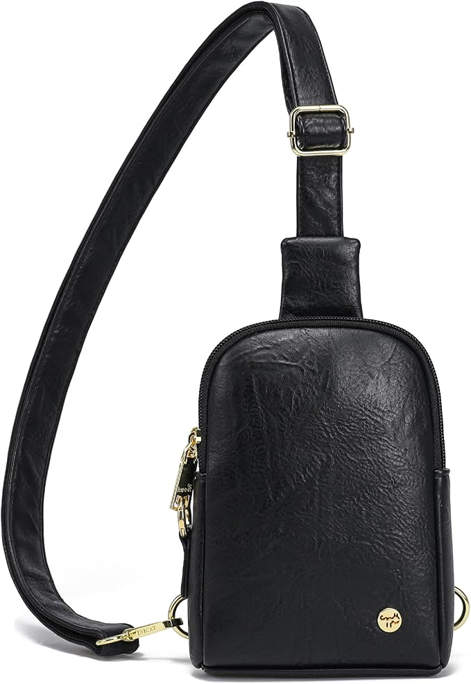 INICAT Sling Bag for Women Touchscreen Small Crossbody Cell Phone Purse Fanny Pack