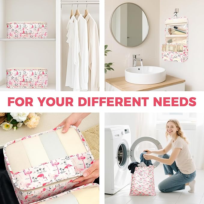 BAGAIL 9 Set Packing Cubes Luggage Packing Organizers for Travel Accessories