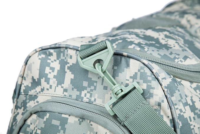 Gym Bag Duffle Bags for Men Women with Shoes Compartment Sport Weekend Travel Overnight Carry On Bag for Tactical Military Travel Work Out Bags (2.0 ACU)