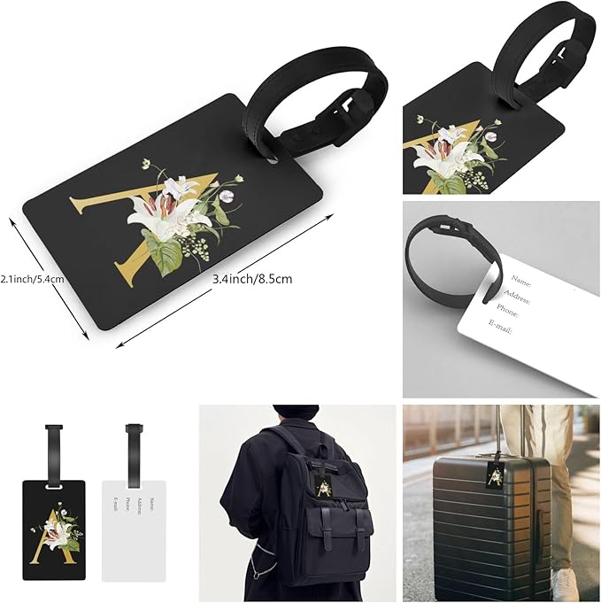 Decorative A Suitcase Protectors Elastic Washable Luggage Covers With Concealed Zippers For 18-32 Inch Luggage (Size M: Fits 22-24 Inch)