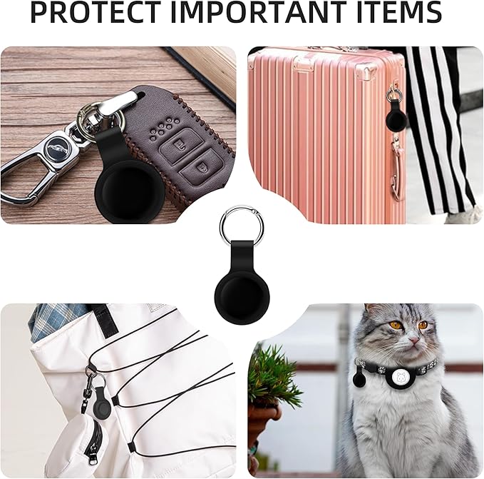Tracker Tag for Android NOT for iOS or Huawei, Tags-4 Pack, Bluetooth Tracker Item Finder for Key, Smart Tracking Tag for Google Find Hub App Finder for Backpack Purse Keys Luggage