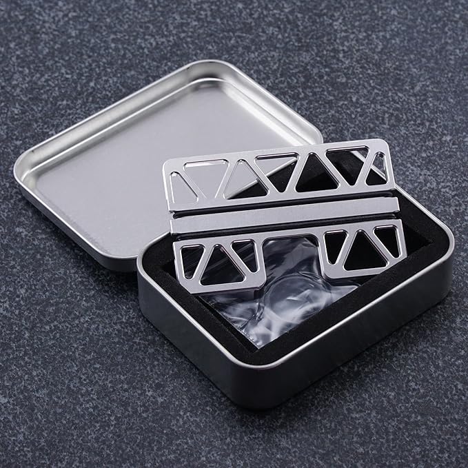 The Truss Minimalist Metal Wallet, Ultra Slim Aluminum, RFID Shielding, For Credit Cards and Cash, Made in the USA