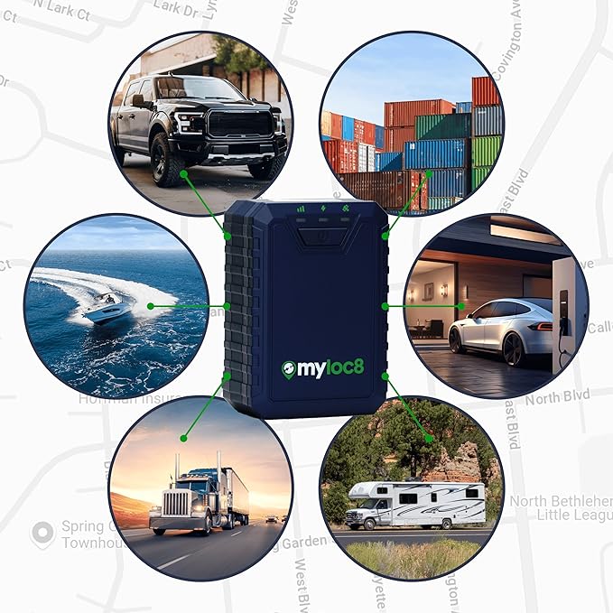 Ultra GPS Tracker for Vehicles – Rugged Waterproof GPS Locator for Cars, Trucks, Hidden Tracking Device, 4G LTE, Real-Time Updates, Long Battery Life (12-Mo Subscription Included)